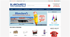 Desktop Screenshot of blanchardssupplies.com